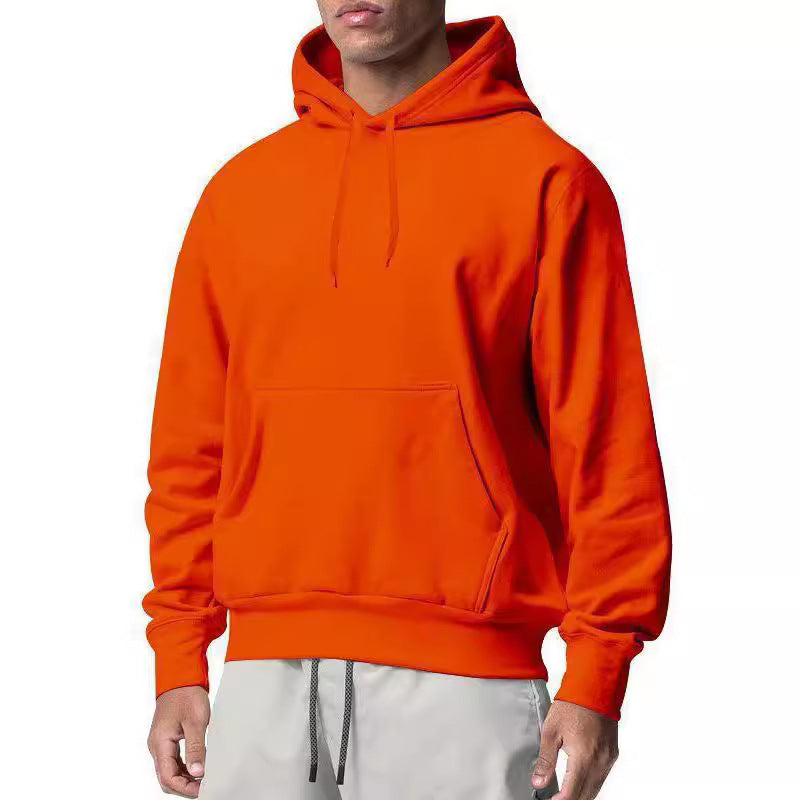 Herren Kapuzenpullover Klassisch Atmungsaktiv mit Kängurutasche - BerlinGlamour