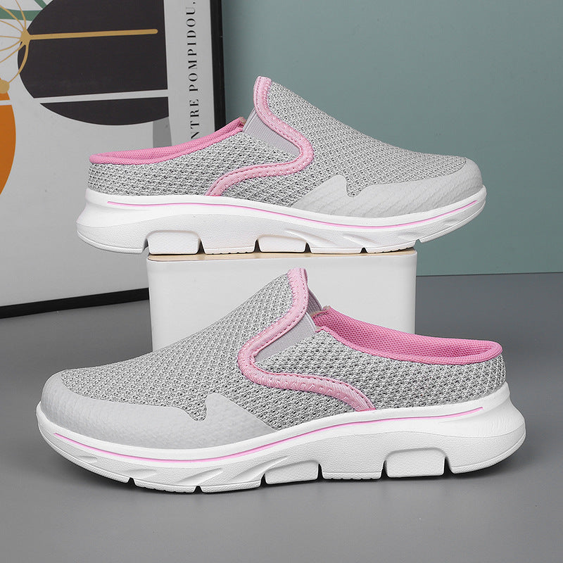 Damen Clogs Bequem atmungsaktiv Mesh Schnell trocknend