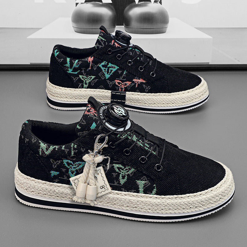 Damen Sneaker Canvas Schuhe Mode Bequem Einzigartig