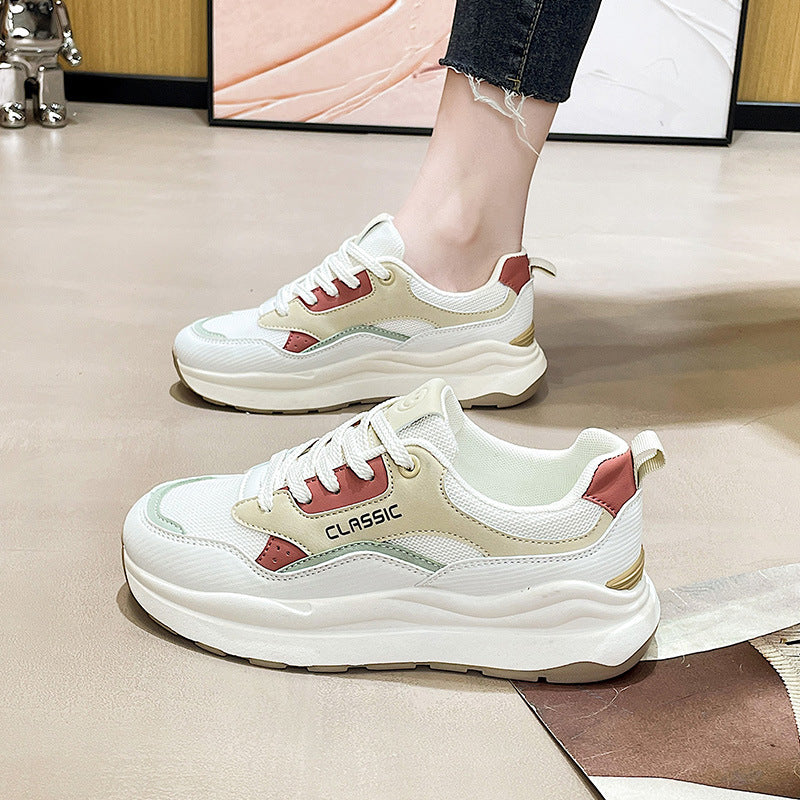 Damen Schnürschuhe Sportlich Elegant Frauen Schuhe