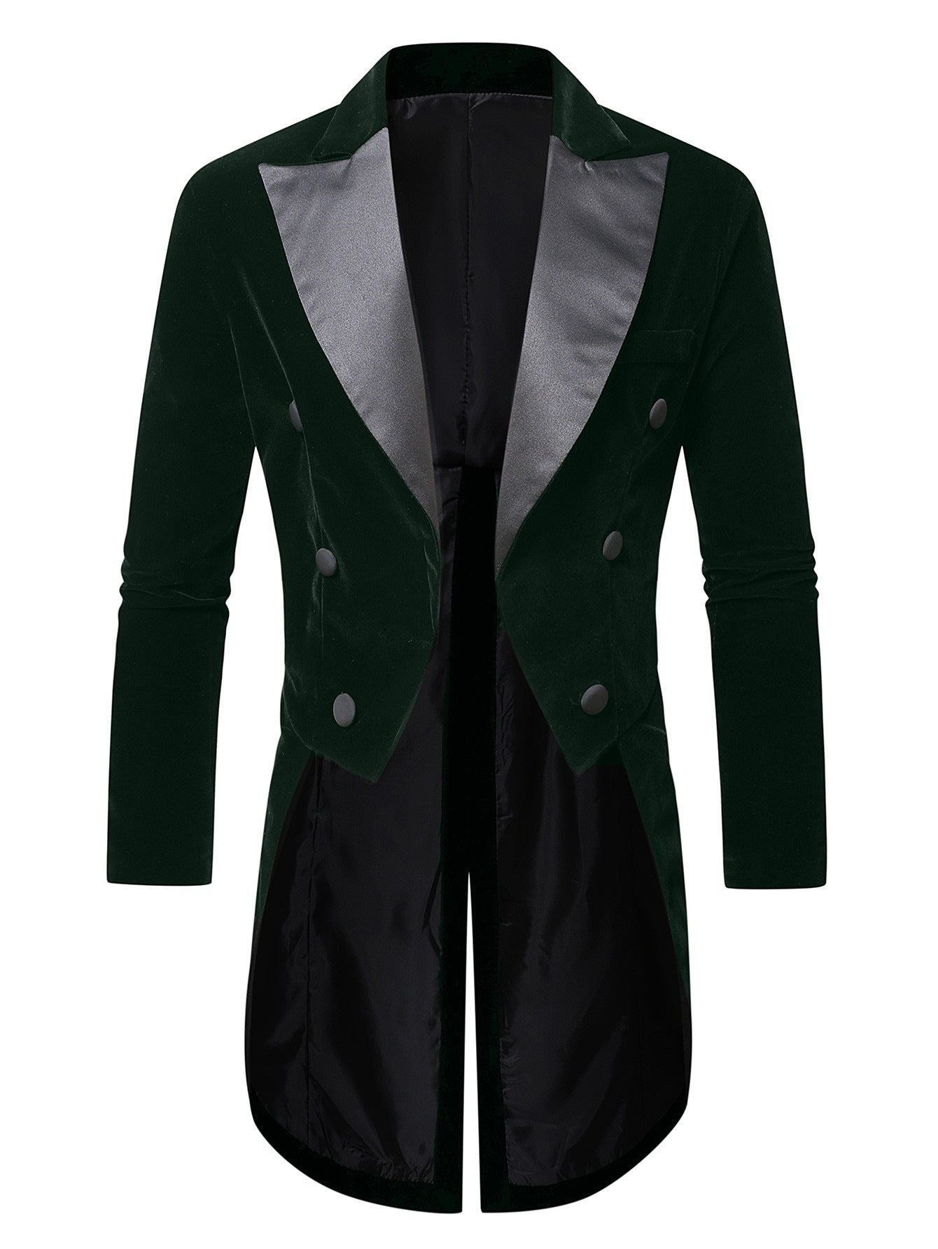 Eleganter Herren Samt Blazer Berlin Style Schwarz