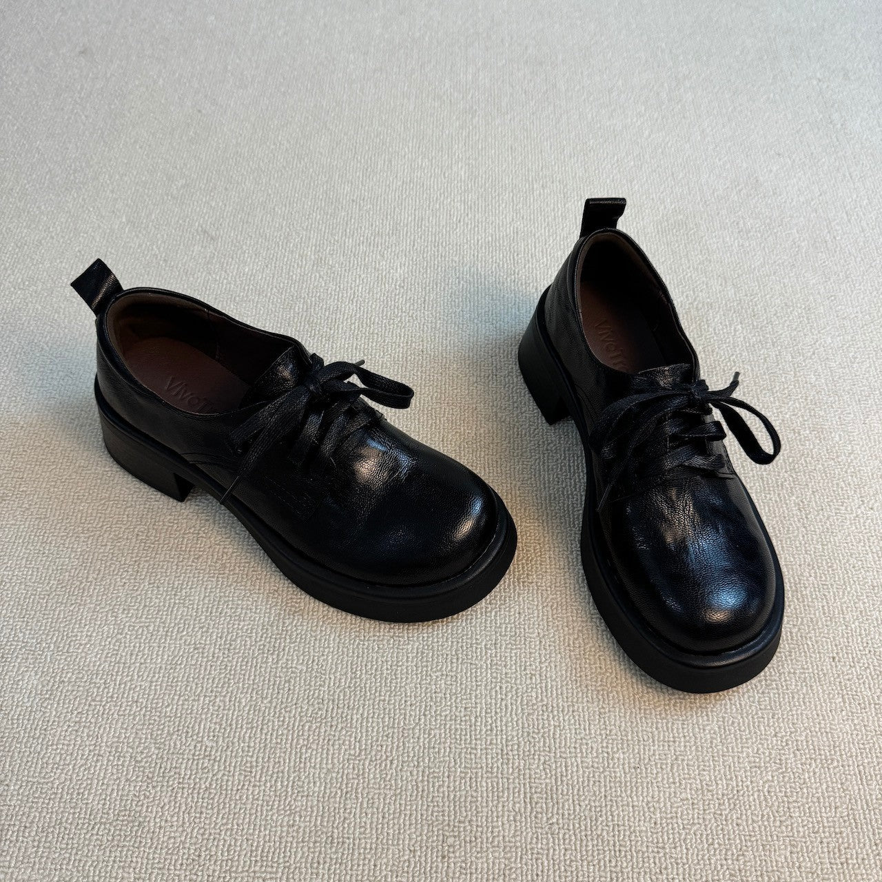 Damen Plateauschuhe Schnürschuhe Hochheid Modisch - BerlinGlamour