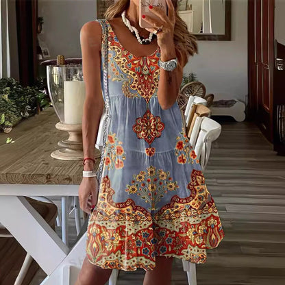 Sommerkleid Damen Floral Modern Leichtigkeit