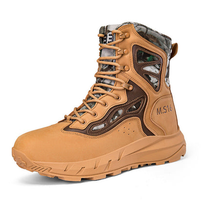 Herren Tactical Stiefel Robust Knöchelschutz Atmungsaktiv