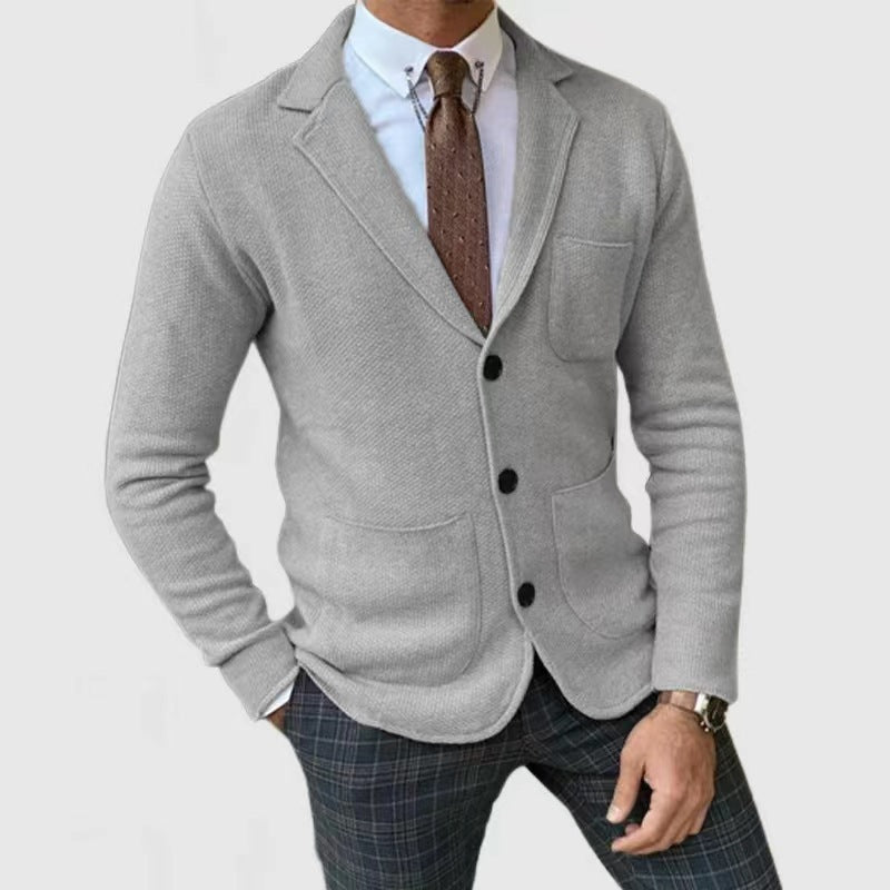 Herren Blazer Modern mit großen Taschen und schmalen Schnitt
