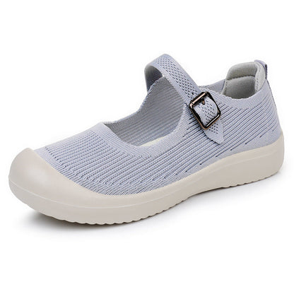 Damen Sandalen Bequem Elegant Schnalle Schuhe