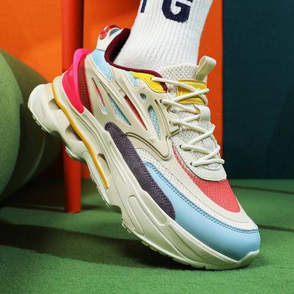 Damen Sneaker Komfort Dämpfung Laufschuhe bequem Sportlich
