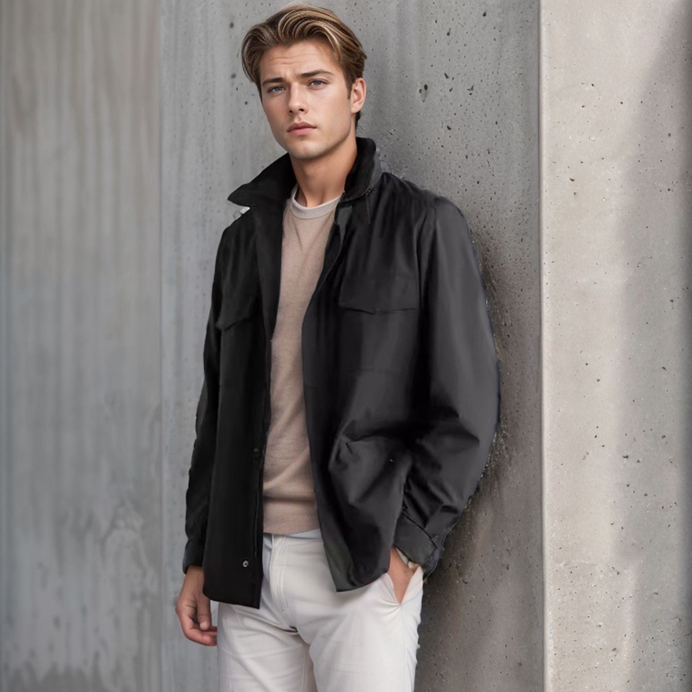 Herren Multifunktionsjacke Leicht Wasserabweisend Outdoor