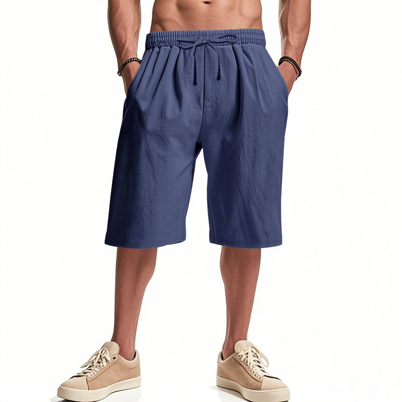 Herren Cargo Shorts Bequem Elastisch Große Taschen