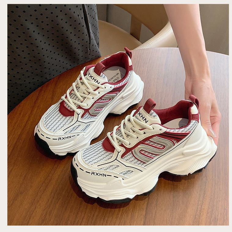 Damen Sneaker Sportlich Atmungsaktiv Komfort Mesh - BerlinGlamour