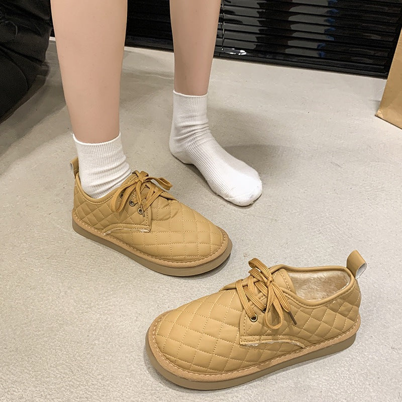 Damen Sneaker Warm mit Weichem Innenfutter bequem
