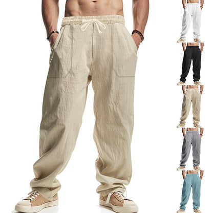 Herren Freizeithose Bequem Weites Bein Praktisch - BerlinGlamour
