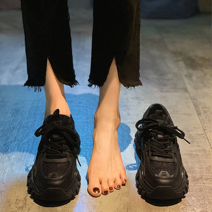 Damen Laufschuhe Sportlich Atmungsaktiv Robust