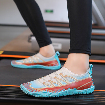 Damen Sportschuhe Aqua Atmungsaktiv Flexibel Schnellschnürsystem