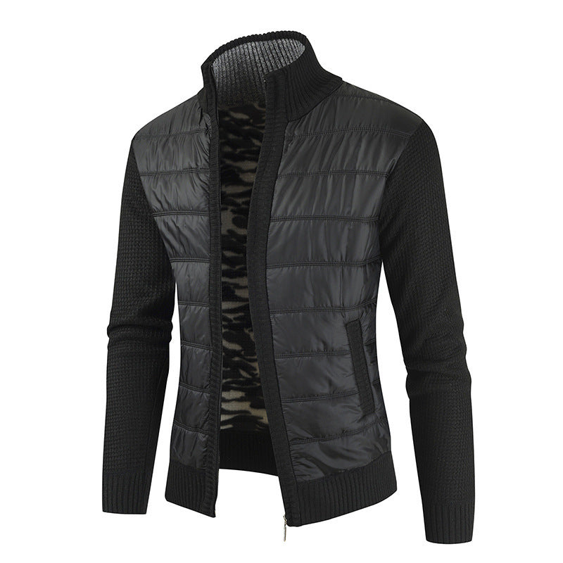 Herren Funktionsjacke Modern Stehkragen Wasserabweisend