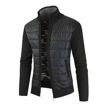 Herren Funktionsjacke Modern Stehkragen Wasserabweisend