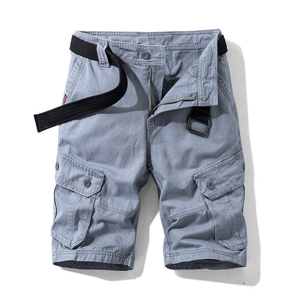 Herren Cargo Shorts Robust Vieltaschig Outdoor