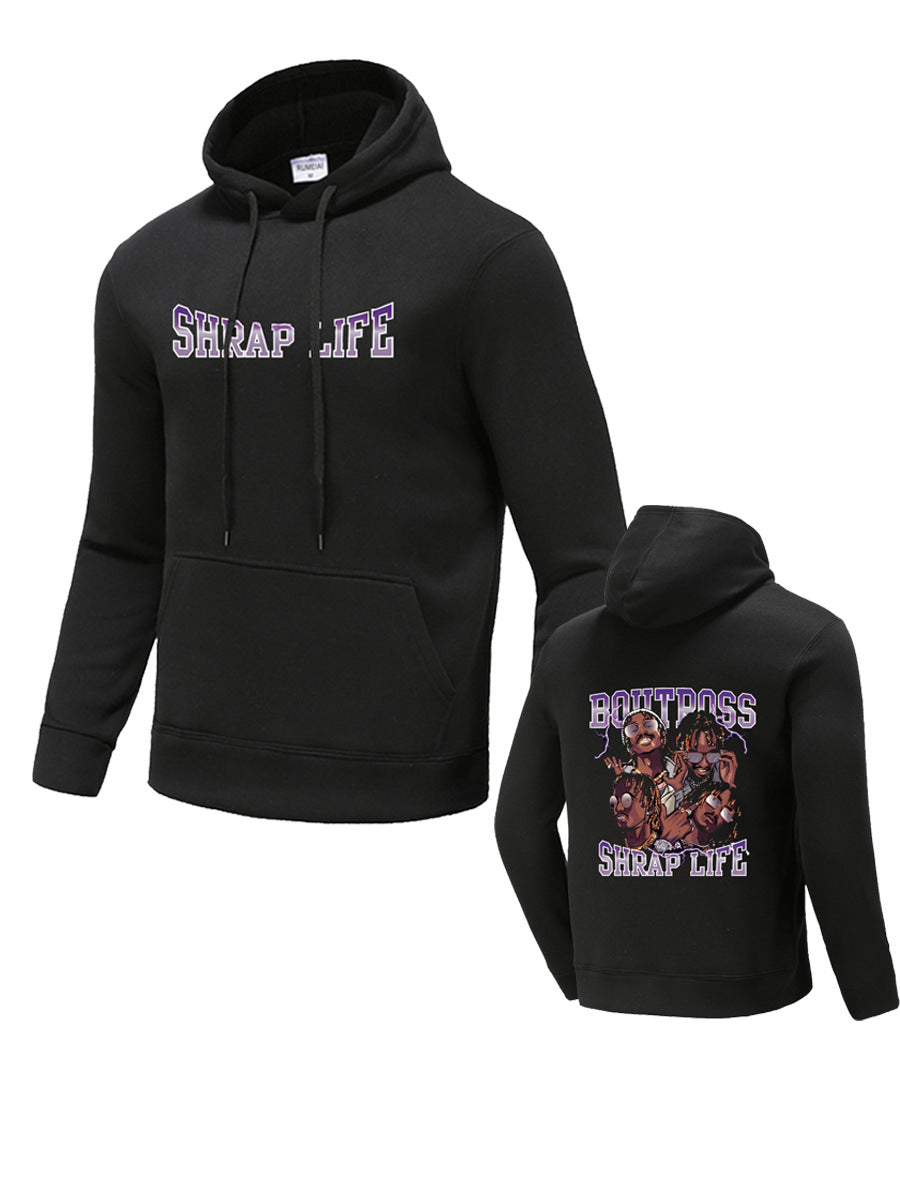 Herren Kapuzenpullover Trendy Berlin Druck Design