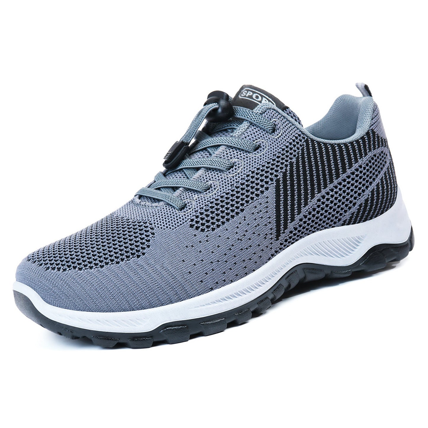 Damen Sneaker Sport Mesh atmungsaktiv Schnellschnürsystem