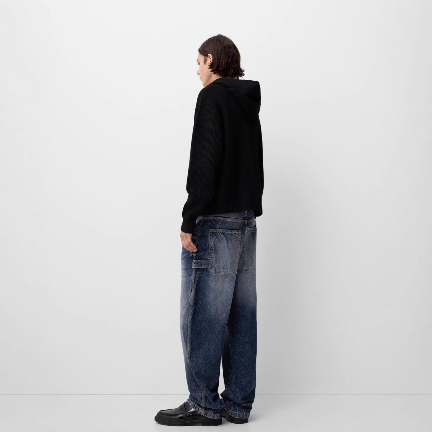 Oversized Damen Kapuzenjacke Groß Größe Casual