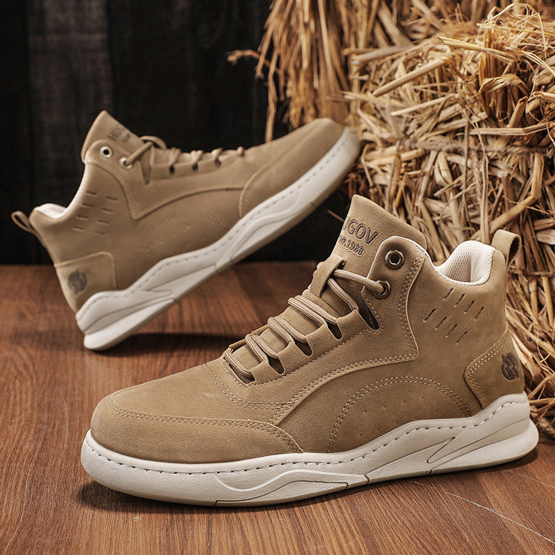 Damen Sneaker High-Top bequem mit dämpfender Sohle - BerlinGlamour