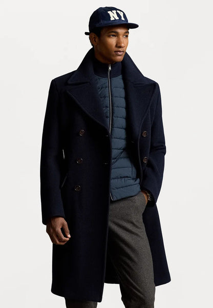 Herren Wollmantel Moderner Schnitt Elegante Optik