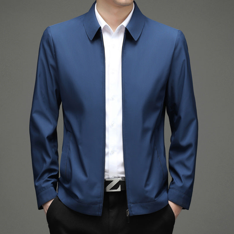 Herren Übergangsjacke Modern Stehkragen Praktisch - BerlinGlamour