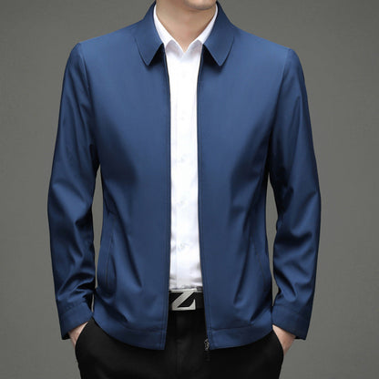 Herren Übergangsjacke Modern Stehkragen Praktisch - BerlinGlamour