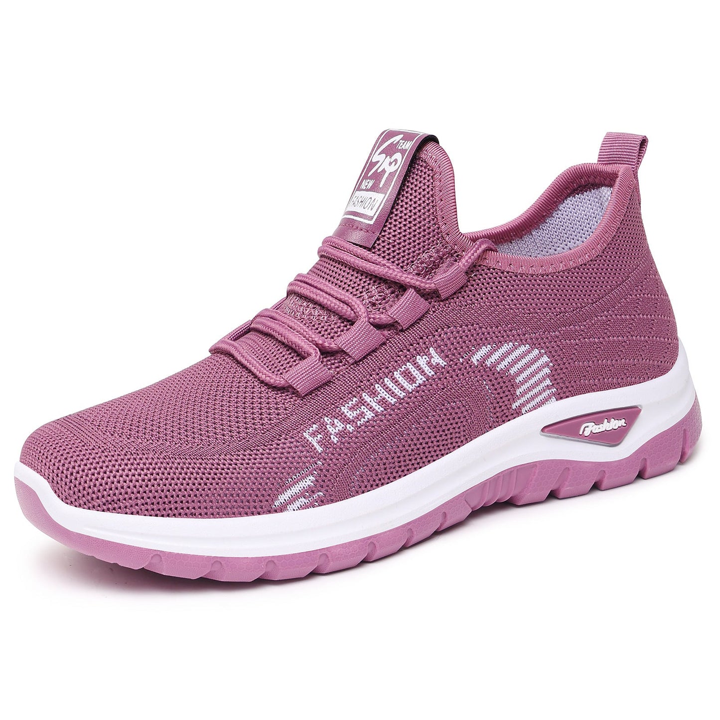 Damen Sneaker Sportlich Elegantes Design Schwarz
