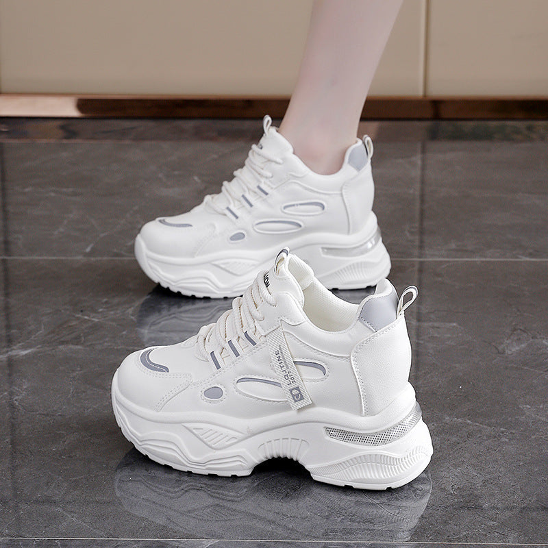 Damen Sneaker Chunky Bequem atmungsaktiv KomfortSchuhe