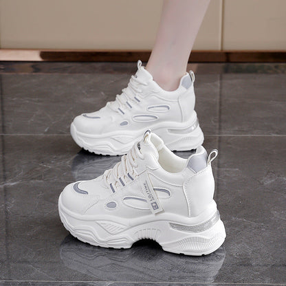 Damen Sneaker Chunky Bequem atmungsaktiv KomfortSchuhe