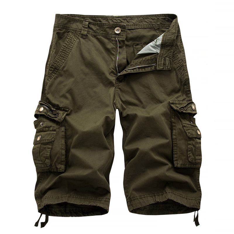 Herren Cargoshorts Elastisch Mit Vielen Taschen