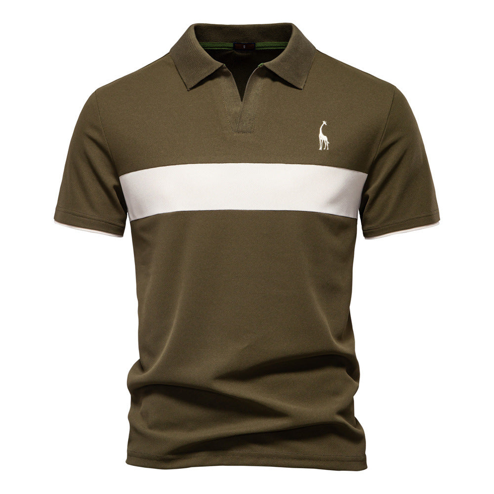 Herren Poloshirt Modern Baumwolle Berlin Style