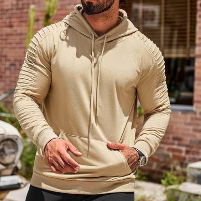 Herren Sport Hoodie Funktionell atmungsaktiv Modern