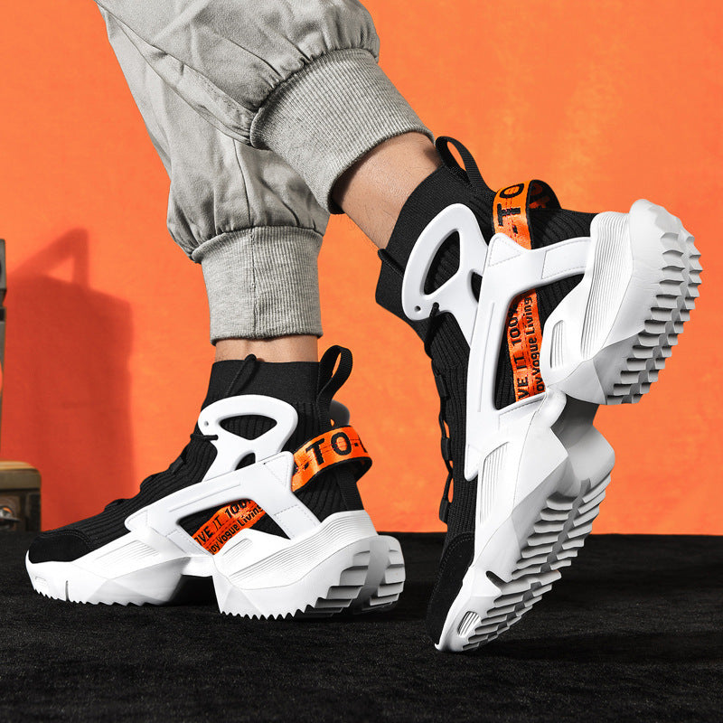 Damen Sneaker High-Top Modern Futuristisch Design