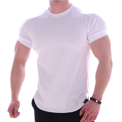 Herren Sport T-Shirt Kurzarm Feuchtigkeitsregulierend - BerlinGlamour