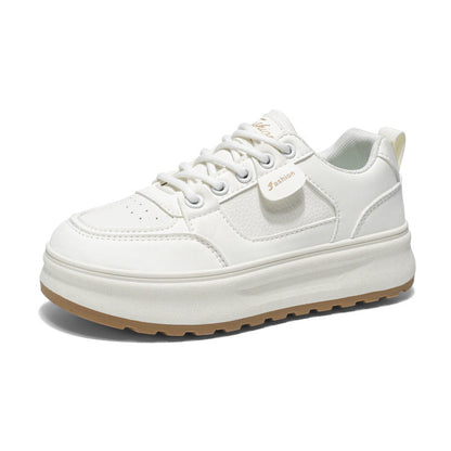 Damen Sneaker Sportlich Plattform Bequem Laufschuhe