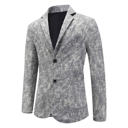 Herren Blazer Modern Slim Fit Muster - BerlinGlamour