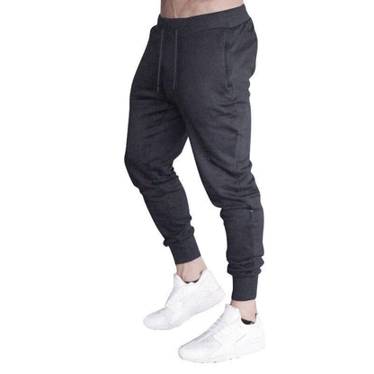 Herren Jogginghose Atmungsaktiv Sportlich Schwarz