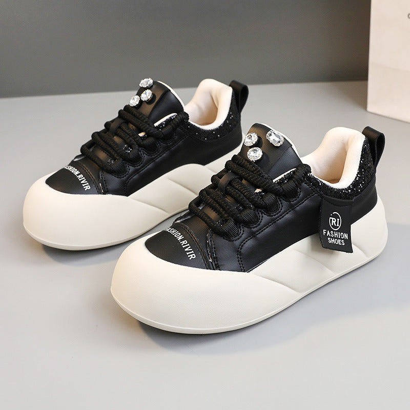 Damen Sneaker Modisch Glitzer mit Komfort Sohle