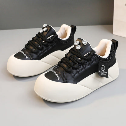 Damen Sneaker Modisch Glitzer mit Komfort Sohle