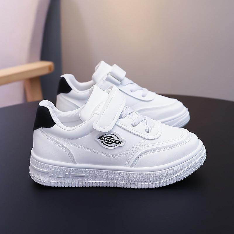 Damen Sneaker Sportlich Laufschuh mit Klettverschluss