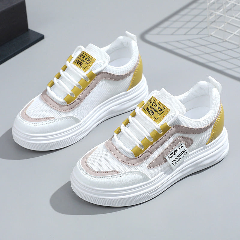Damen Sneaker atmungsaktiv mit dämpfenden Sohlen Komfortschuhe