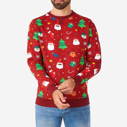 Weihnachtspullover Herren Lustig Motiv Berlin Glamour