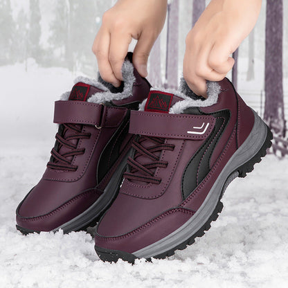 Wasserfeste Winterstiefel Damen Warm Isoliert Rutschfest