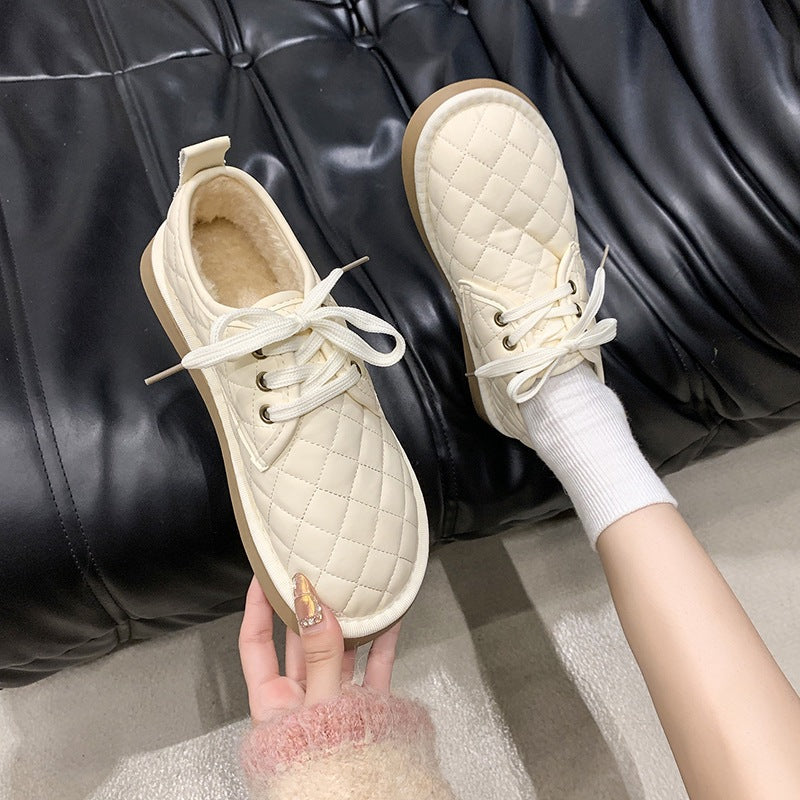 Damen Sneaker Warm mit Weichem Innenfutter bequem - BerlinGlamour