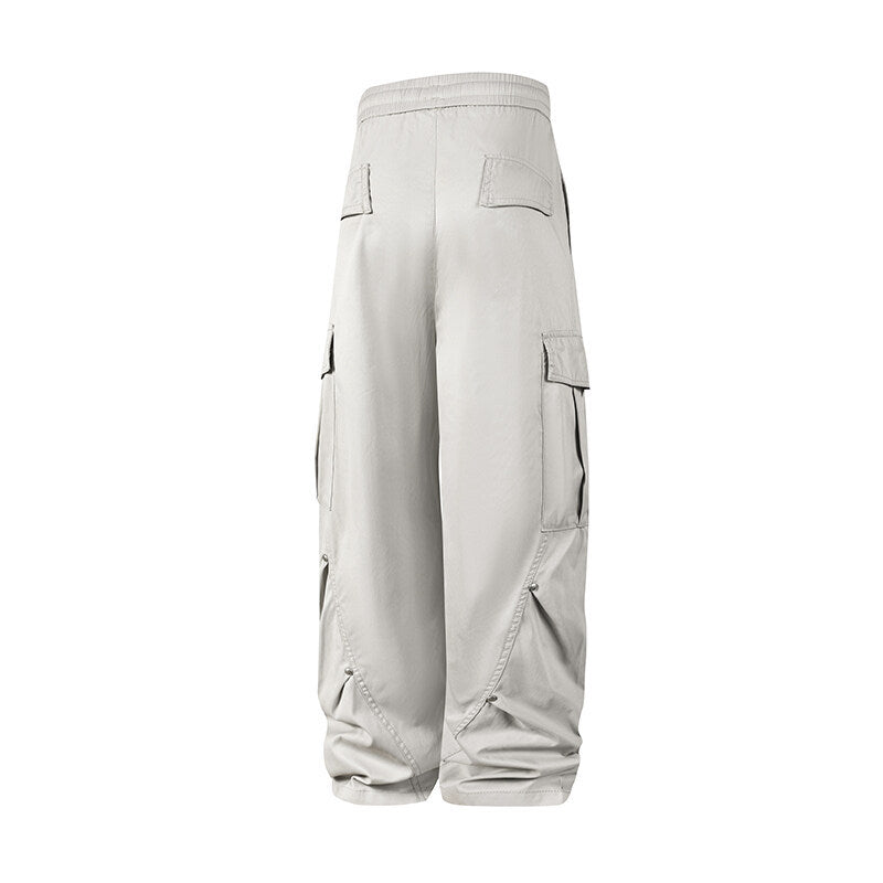 Herren Cargo-Hose Oversized mit Seitentaschen Bequem