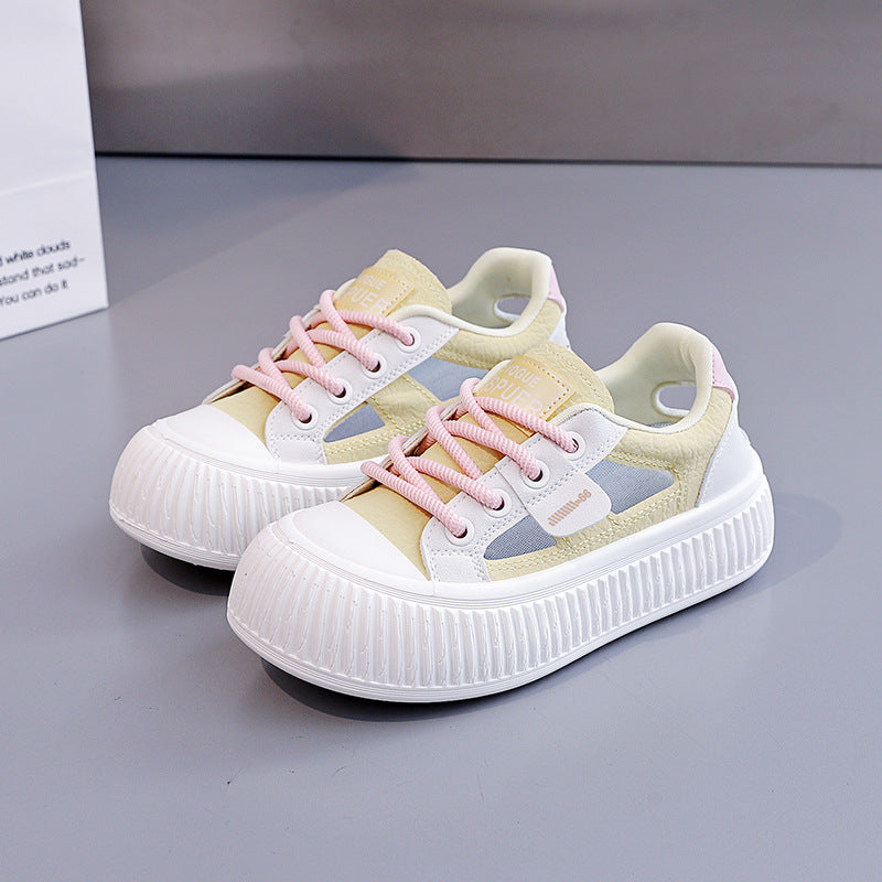 Damen Sneakers Hoch Modisch Atmungsaktiv Sportlich