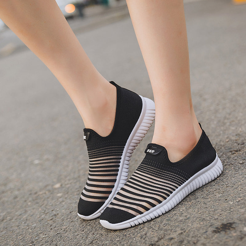 Damen Sneaker Bequem Leicht Luftig Sportlich - BerlinGlamour