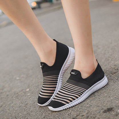 Damen Sneaker Bequem Leicht Luftig Sportlich - BerlinGlamour